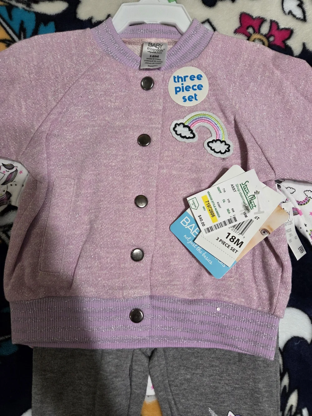 Baby Essentials three piece